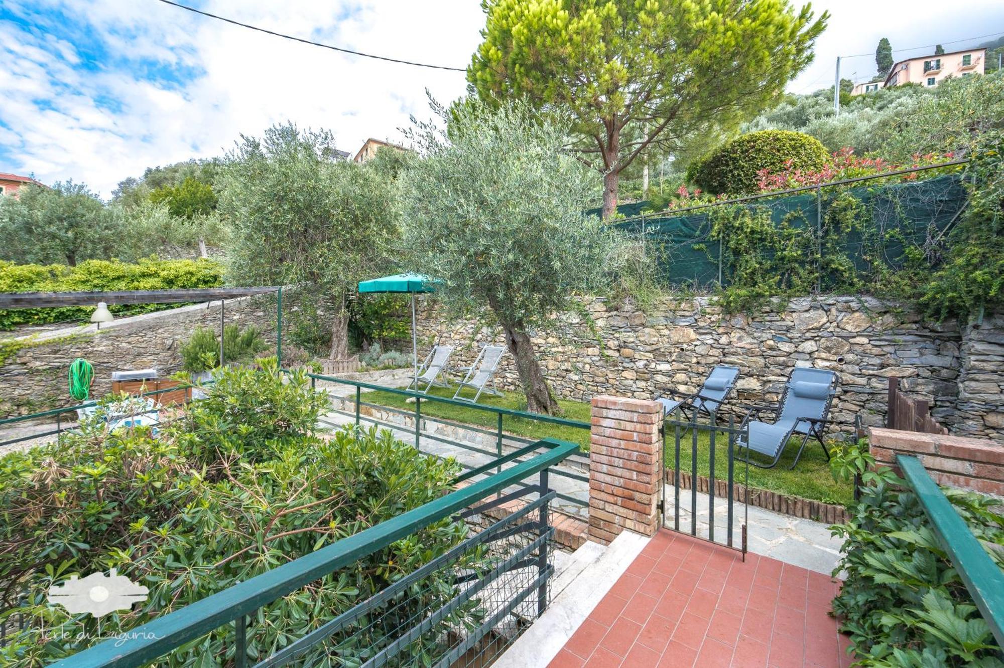 Villa Alba E Tramonto Pieve Ligure Exterior foto